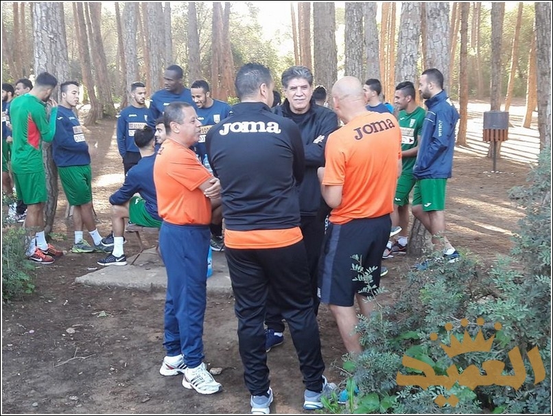 le nouveau staff du Mouloudia à Bouchaoui