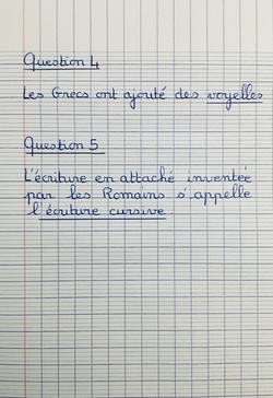 LA CORRECTION DU JOUR