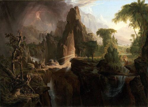 Peinture de : Thomas Cole