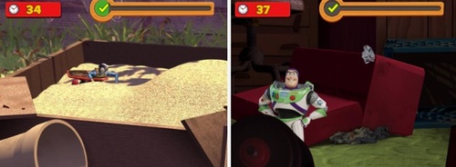 Le gameplay jeu mobile Toy Story: Tap - Tap