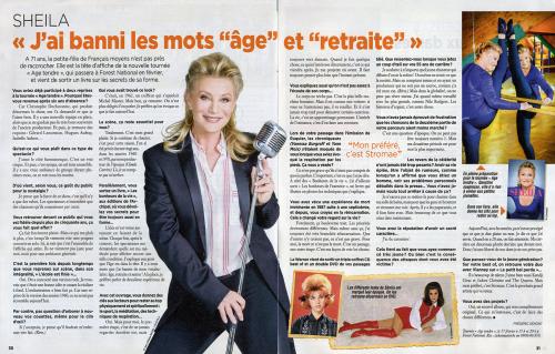 Actualité Sheila 2017 / MAJ du 30 janvier