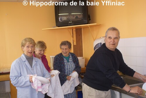 Hippodrome de la baie Yffiniac - L'envers du décor lundi 19 mars 2012