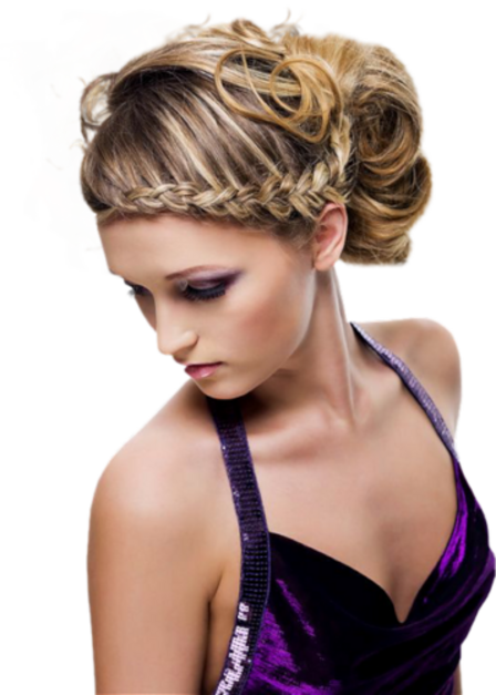 Femme coiffure