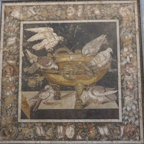 Les mosaïques du musée archéologique de Naples