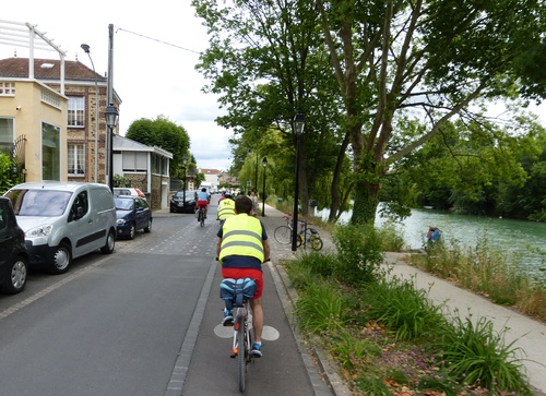 Balade à vélo sur les bords de Marne (94)