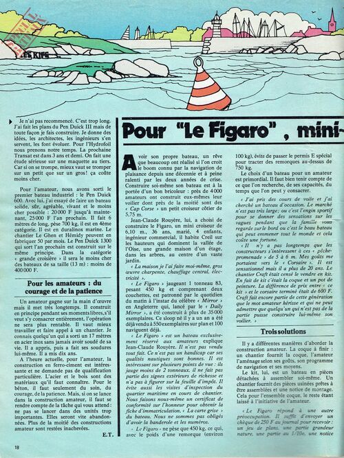 Promotion du Figaro 5