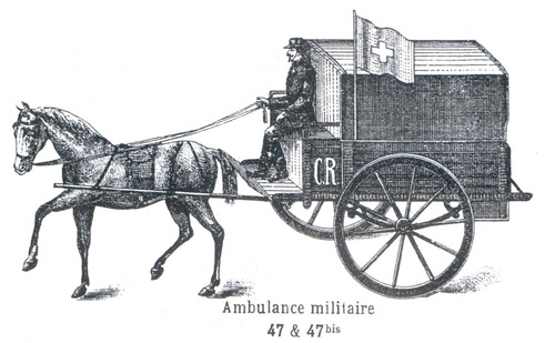 Charles ROSSIGNOL - ambulance militaire
