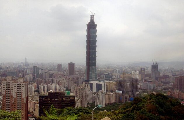 La tour 101 à Taipei