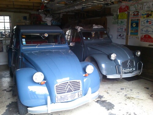 Le garage...