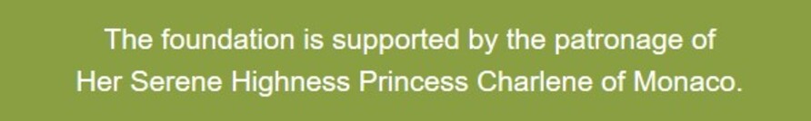 la princesse Charlène est la marraine de la fondation Kevin Richardson