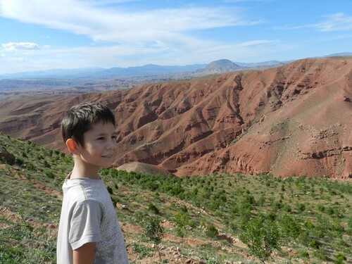 IRAN Tabriz, la montagne rouge