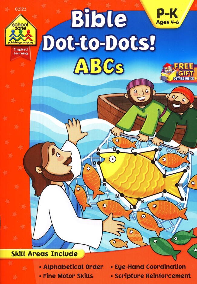 Bible Dot-to-Dot! ABCs Ages 4-6