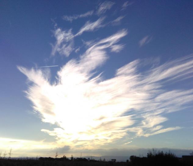 Un drôle de nuage !