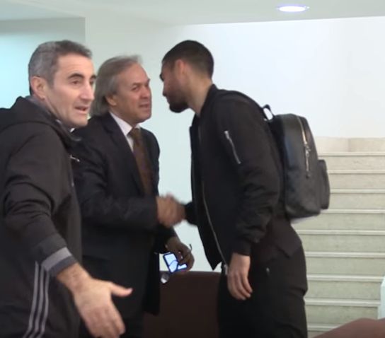 Chaouchi et Bouhenna en stage avec l'EN A'