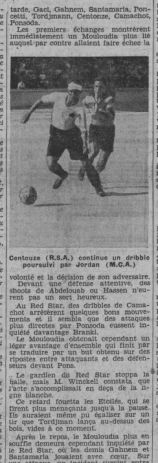 Dimanche 27.9.1936 au Municipal coupe AFN MCA-RSA 2-1