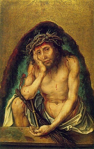 Dürer Albrecht Christ affligé 1493