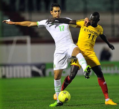 Samedi 15.11.2014 EN-Ethiopie 3-1 les adieux de Bouguerra