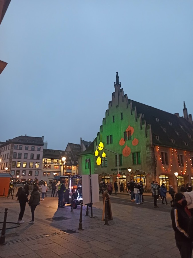 Marché Noël Strasbourg.