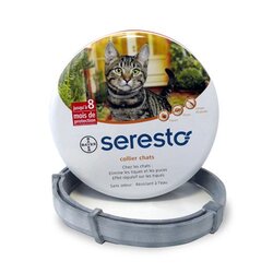 Collier SERESTO très dangereux pour les chats