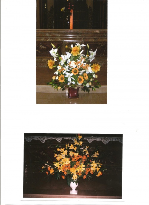   ART FLORAL A NOTRE-DAME de GRÂCE DE PASSY  /  SUITE  /   MARC