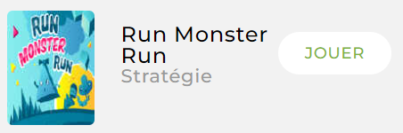 Capture du jeu « Run Monster Run »