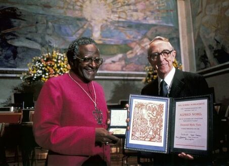 Le 16 octobre 1984, le Nobel de la paix à Desmond Tutu