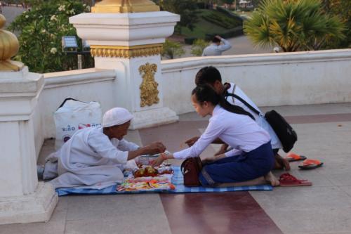 Dans les rues de Vientiane