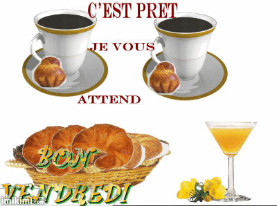 bonjour et bonne journée