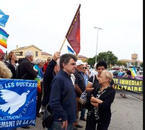 Discours de la Libre Pensée prononcé lors du rassemblement pacifiste organisée par le Mouvement de la Paix (région PACA) à Istres (13) devant la base aérienne des vecteurs nucléaires.