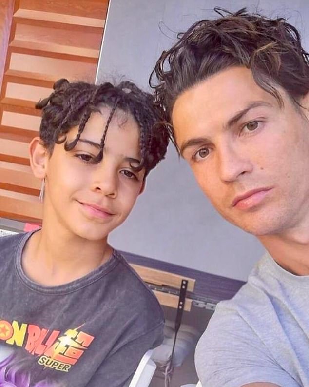 Cristiano Junior plays in the Juventus academy but his famous days says the 10-year-old doesn't necessarily have to follow in his footsteps