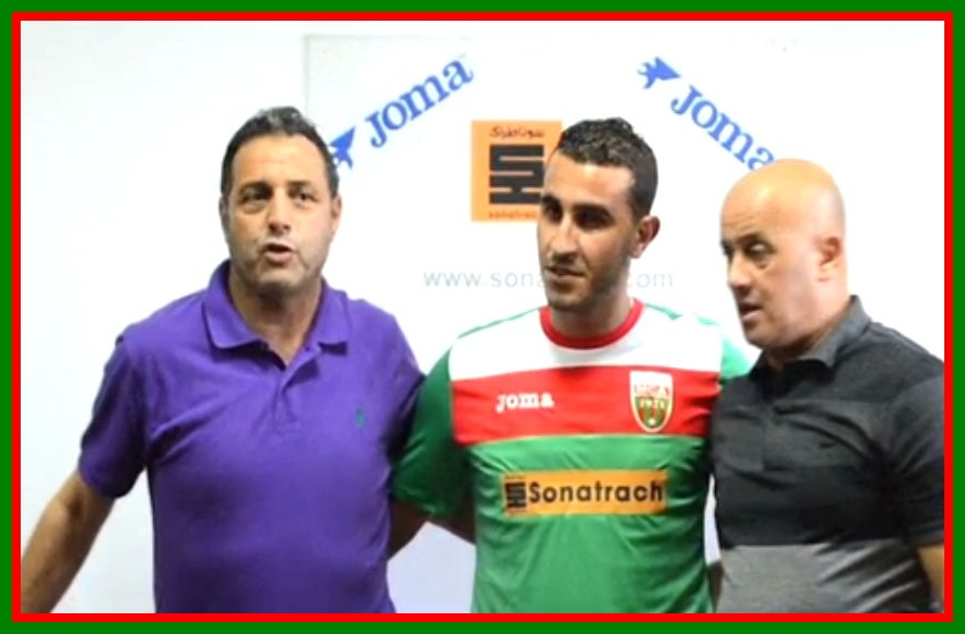Samedi 4.6.2016 Djemaouni Antar signe pour 2 ans