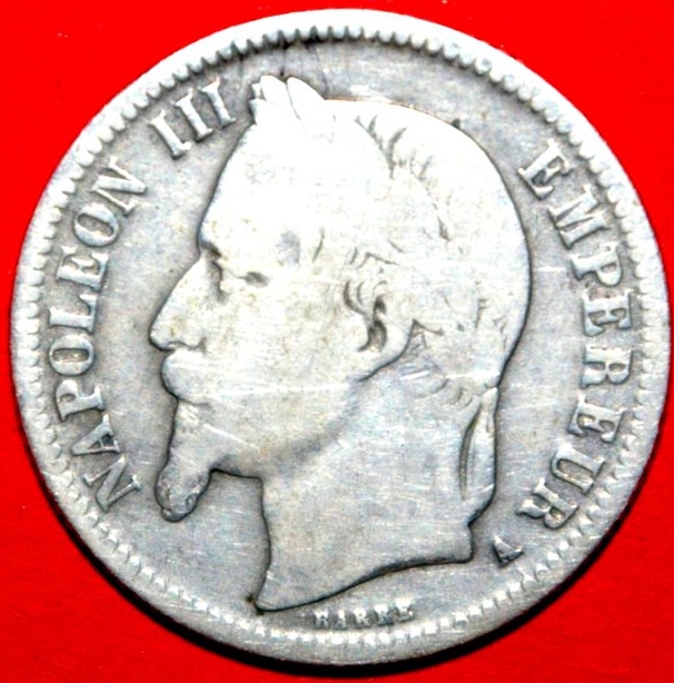 1 francs 1867