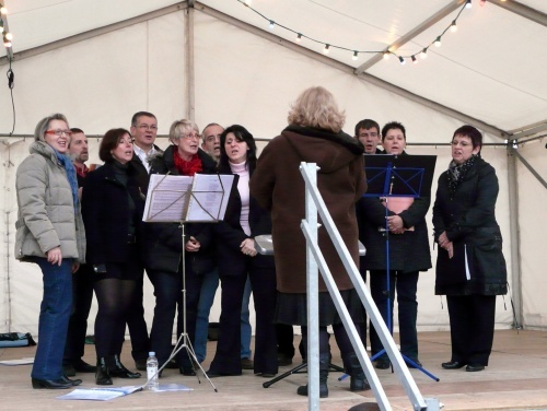 Le P'tit Choeur au Marché de Noël