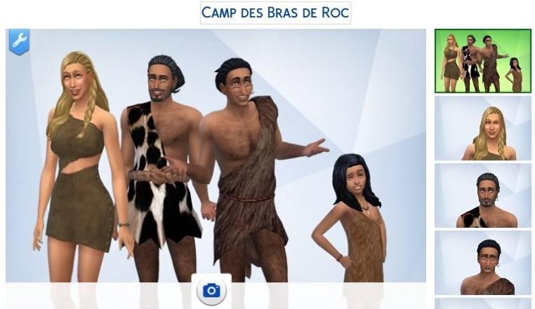 Le camp des Bras de Roc