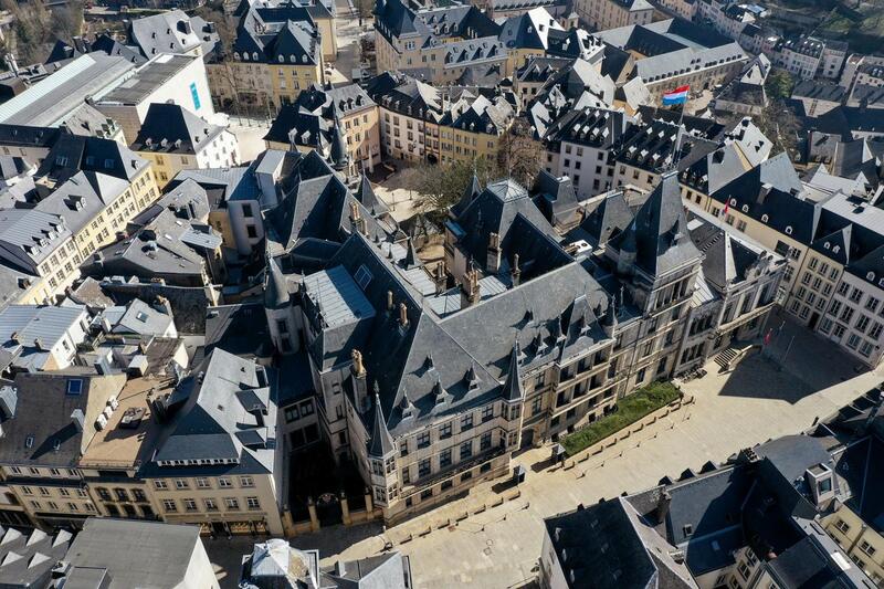 Nouvelles photos aériennes du Palais grand-ducal