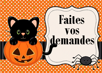 FAITES VOS DEMANDES.....DE FRANCINE