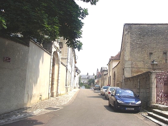 Les rues de Châtillon sur Seine:la rue des Avocats...