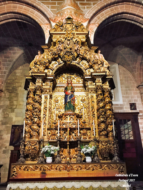Cathédrale-basilique Notre-Dame-de-l'Assomption d'Évora/Portugal 2017 - 2