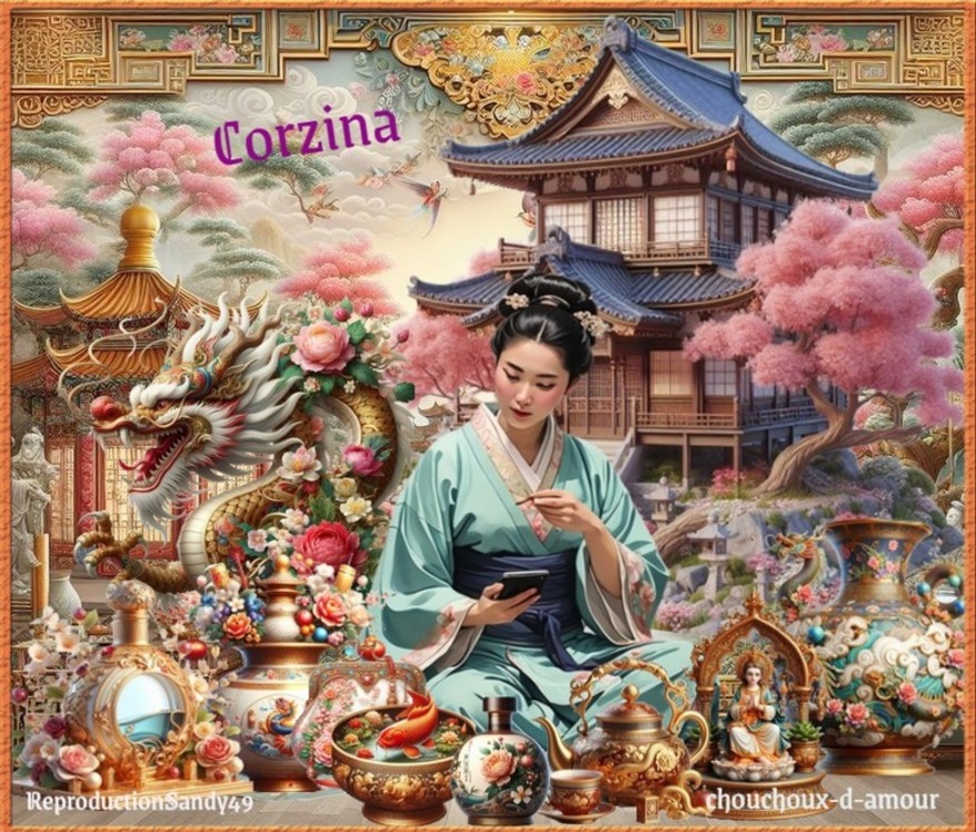 Reproduction n°233.. Corzina