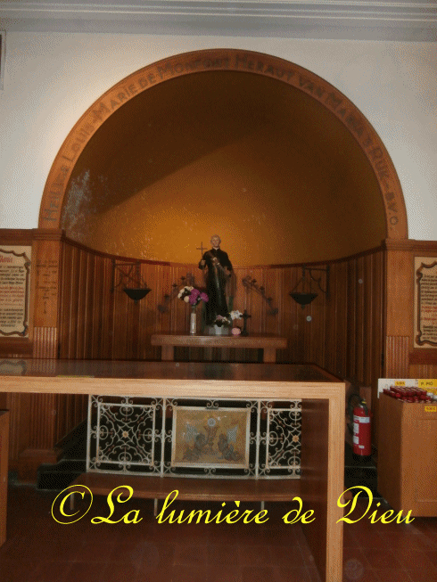 La Panne : Crypte Notre-dame de Fatima