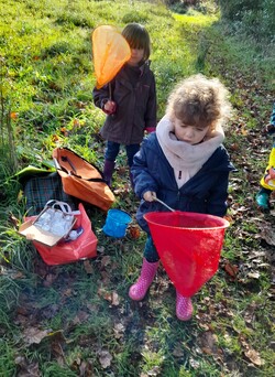 maternelle : classe dehors novembre 2022