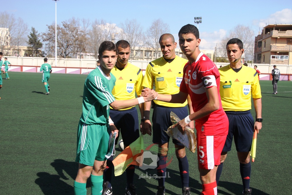 Mercredi 23.3.2016 AMICAL U17  ALGÉRIE – TUNISIE (0-0)