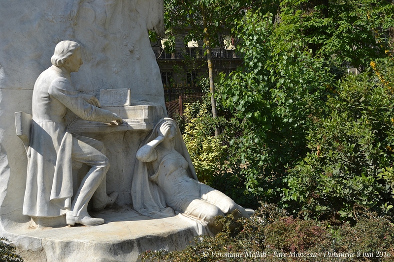 Parc Monceau : Monument à Chopin