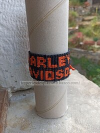 Bracelet Brésilien Alpha - Harley Davidson (1)