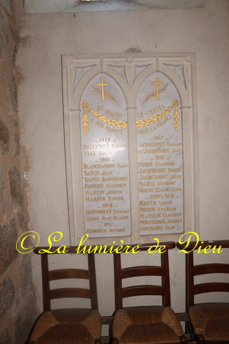 Saint Haon le Chatel, église