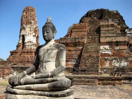 Patrimoine mondial de l'Unesco : Ayutthaya - Thaïlande -