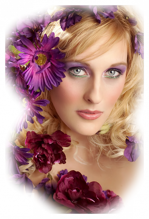 TUBES FEMMES FLEURS PNG...SERVEZ VOUS ET AMUSEZ VOUS BIEN...CAROLINE