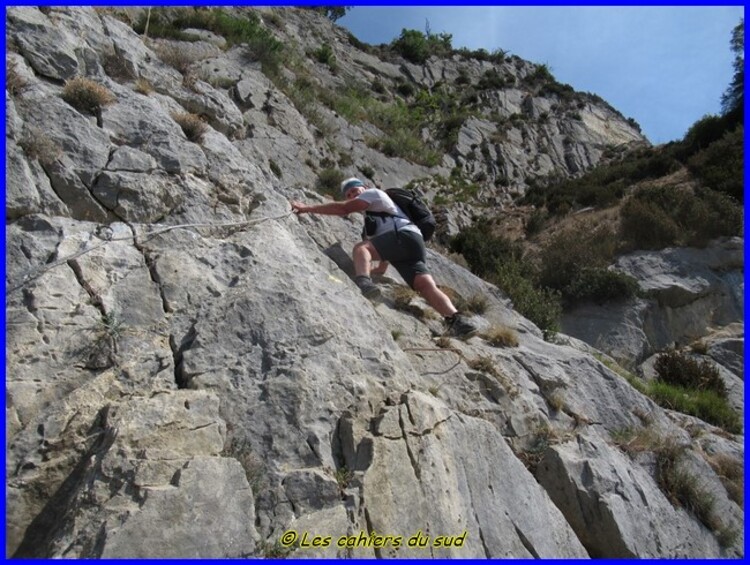 Sisteron, la Baume du trou d'argent