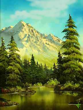 Bob Ross - The Joy of Painting - Valley View