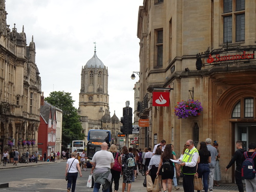 Autour de Carfax Tower à Oxford (photos)